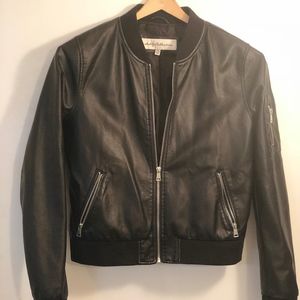 Sebby Collection Faux Leather Jacket